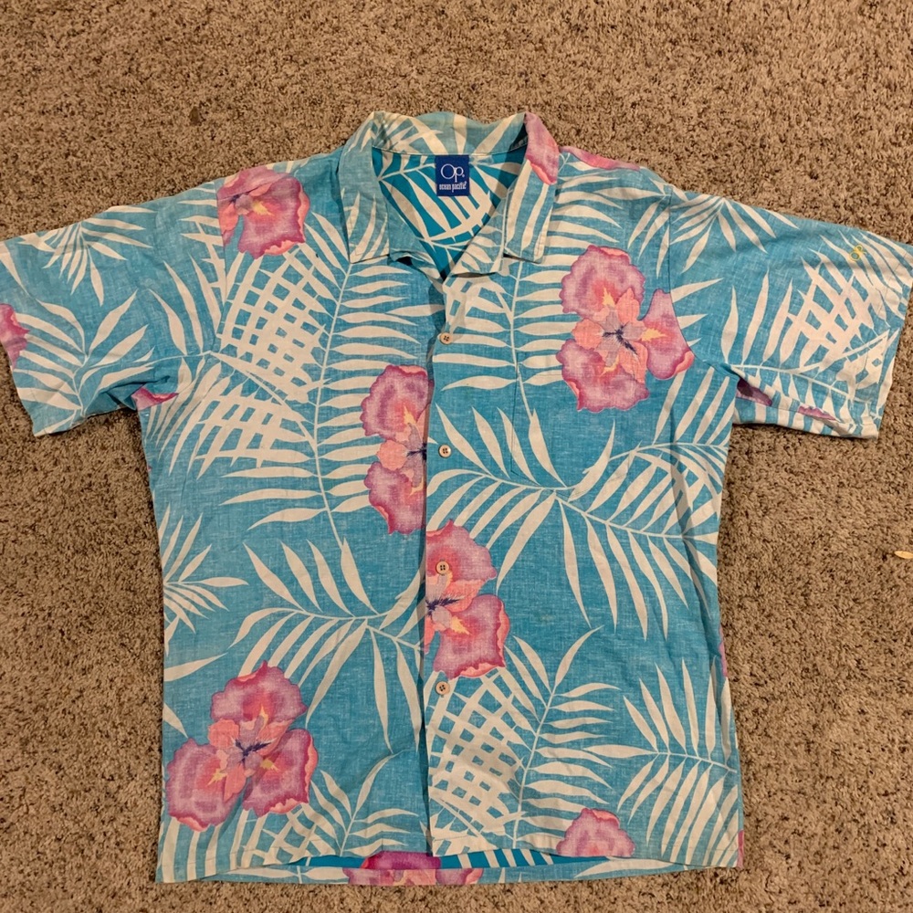 Vintage Ocean Pacific Hawaiian shirt